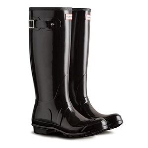 Hunter Women's Original Tall Gloss Rain Boots size 8